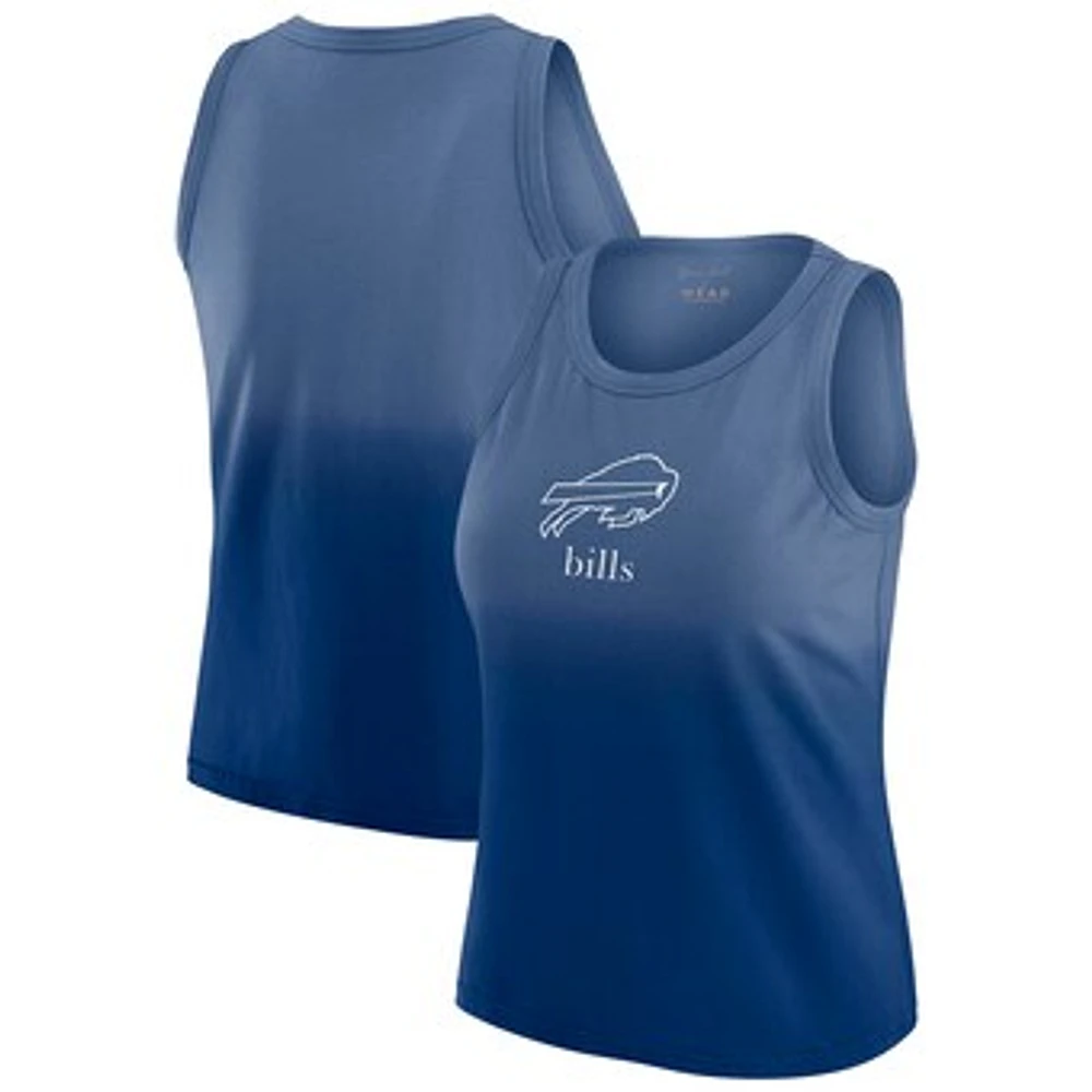 Women's WEAR by Erin Andrews x Gracie Hunt Royal Buffalo Bills Ombre Tank Top