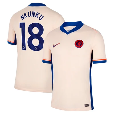 Men's Nike Christopher Nkunku Orange Chelsea 2024/25 Away Replica Player Jersey