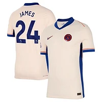 Men's Nike Reece James Orange Chelsea 2024/25 Away Authentic Player Jersey