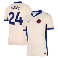 Men's Nike Reece James Orange Chelsea 2024/25 Away Authentic Player Jersey