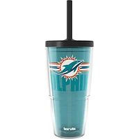 Tervis Miami Dolphins 24oz. Go the Distance Classic Tumbler with Straw Lid