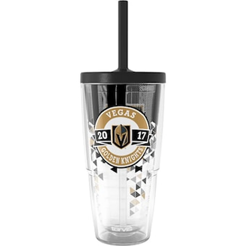 Tervis Vegas Golden Knights 24oz. Shatter Classic Tumbler with Straw Lid