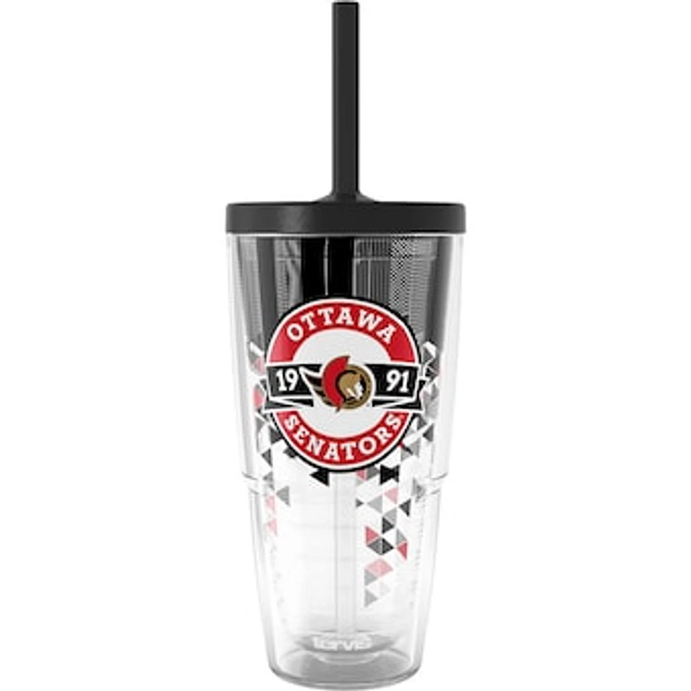 Tervis Ottawa Senators 24oz. Shatter Classic Tumbler with Straw Lid