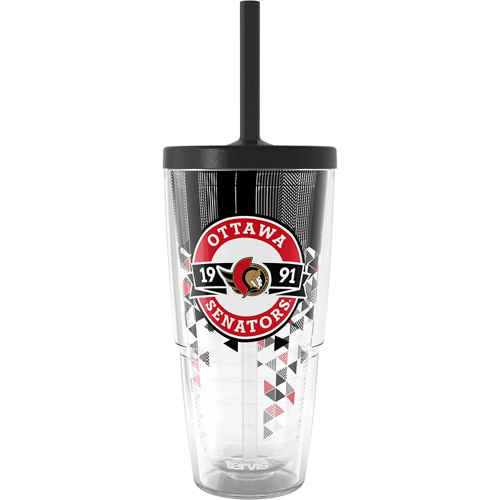 Tervis Ottawa Senators 24oz. Shatter Classic Tumbler with Straw Lid