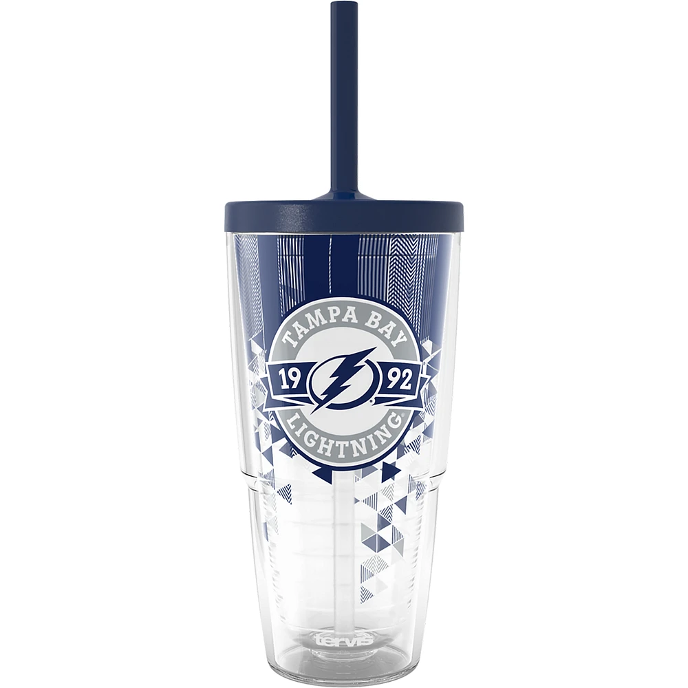 Tervis Tampa Bay Lightning 24oz. Shatter Classic Tumbler with Straw Lid