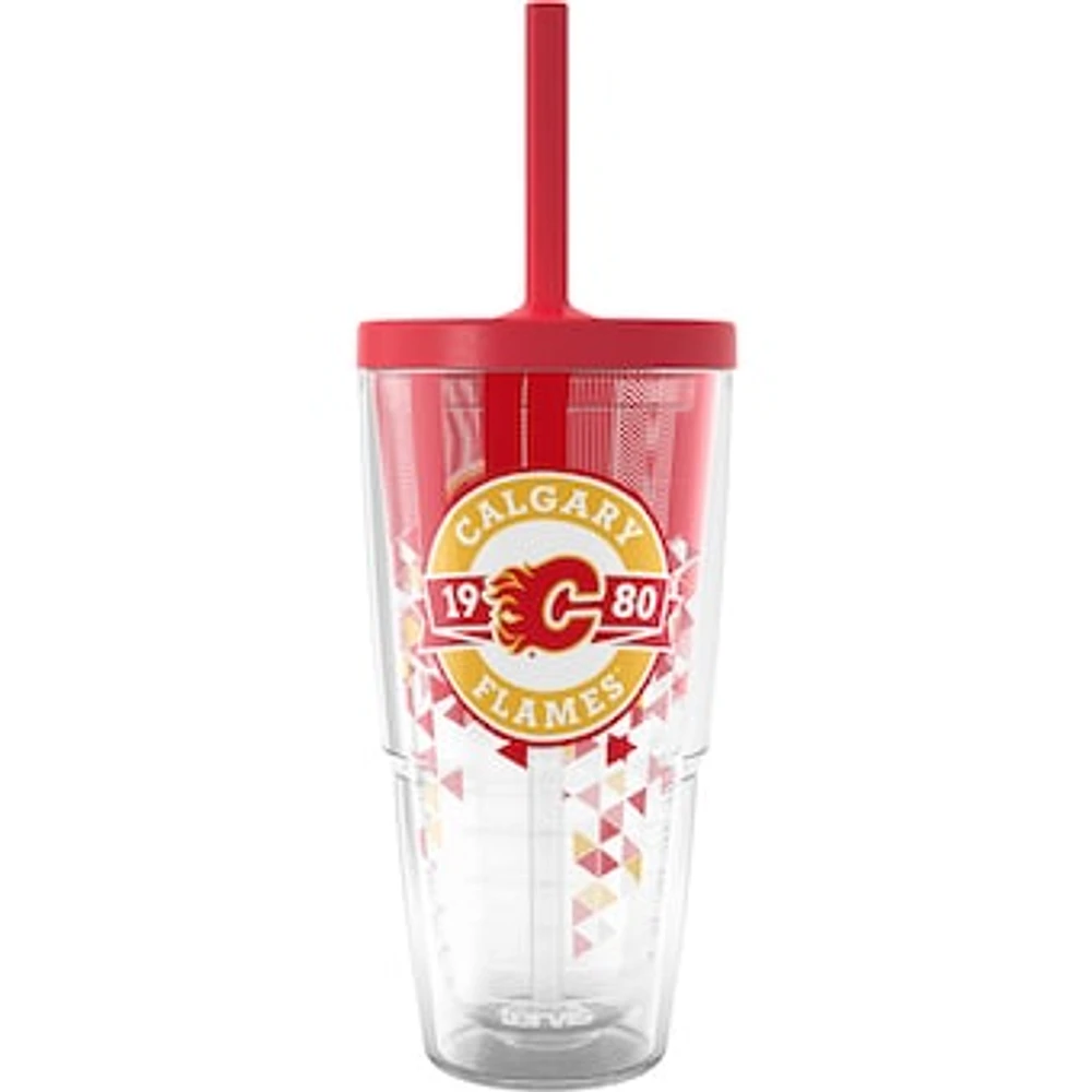 Tervis Calgary Flames 24oz. Shatter Classic Tumbler with Straw Lid