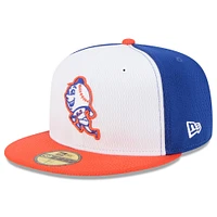 Men's New Era Royal/ York Mets 2025 MLB Clubhouse 59FIFTY Fitted Hat