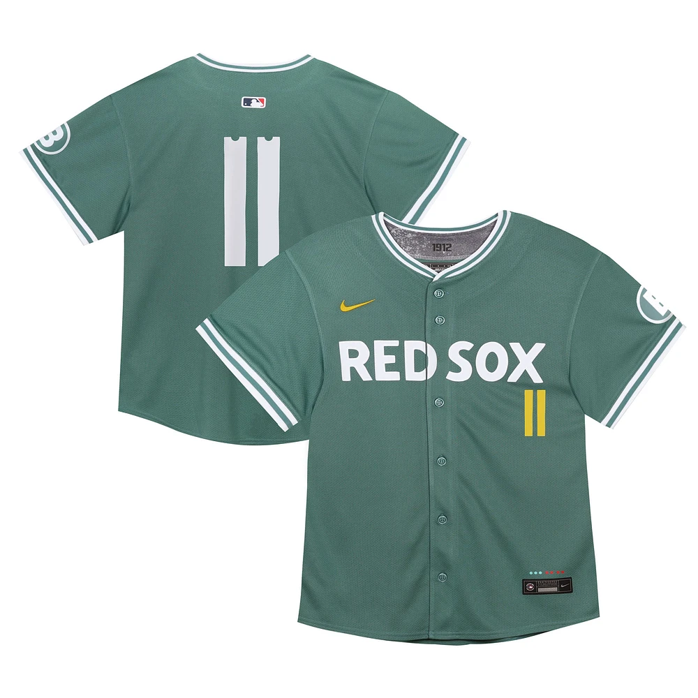 Toddler Nike Rafael Devers Green Boston Red Sox 2025 City Connect Limited Jersey