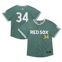 Toddler Nike David Ortiz Green Boston Red Sox 2025 City Connect Limited Retired Player Jersey