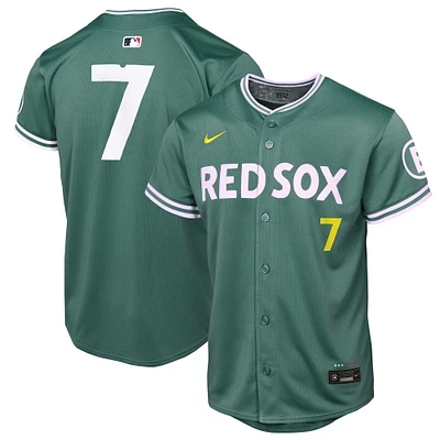 Youth Nike Masataka Yoshida Green Boston Red Sox 2025 City Connect Limited Player Jersey