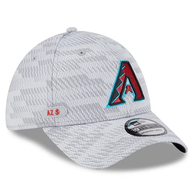 Men's New Era Arizona Diamondbacks 2025 MLB Clubhouse 39THIRTY Flex Hat