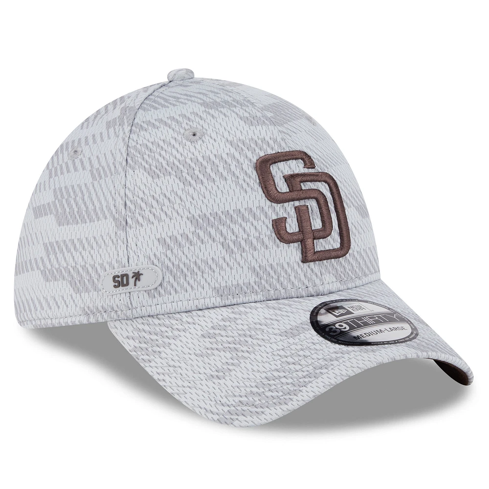 Men's New Era San Diego Padres 2025 MLB Clubhouse 39THIRTY Flex Hat