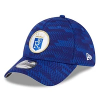 Men's New Era Royal Kansas City Royals 2025 MLB Clubhouse 39THIRTY Flex Hat