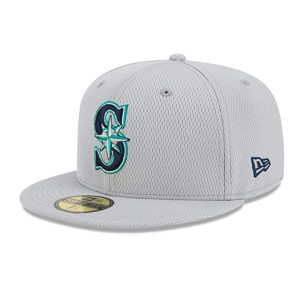 Men's New Era Seattle Mariners 2025 MLB Clubhouse 59FIFTY Fitted Hat