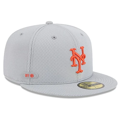 Men's New Era York Mets 2025 MLB Clubhouse 59FIFTY Fitted Hat