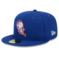 Men's New Era Royal/ York Mets 2025 MLB Clubhouse 59FIFTY Fitted Hat