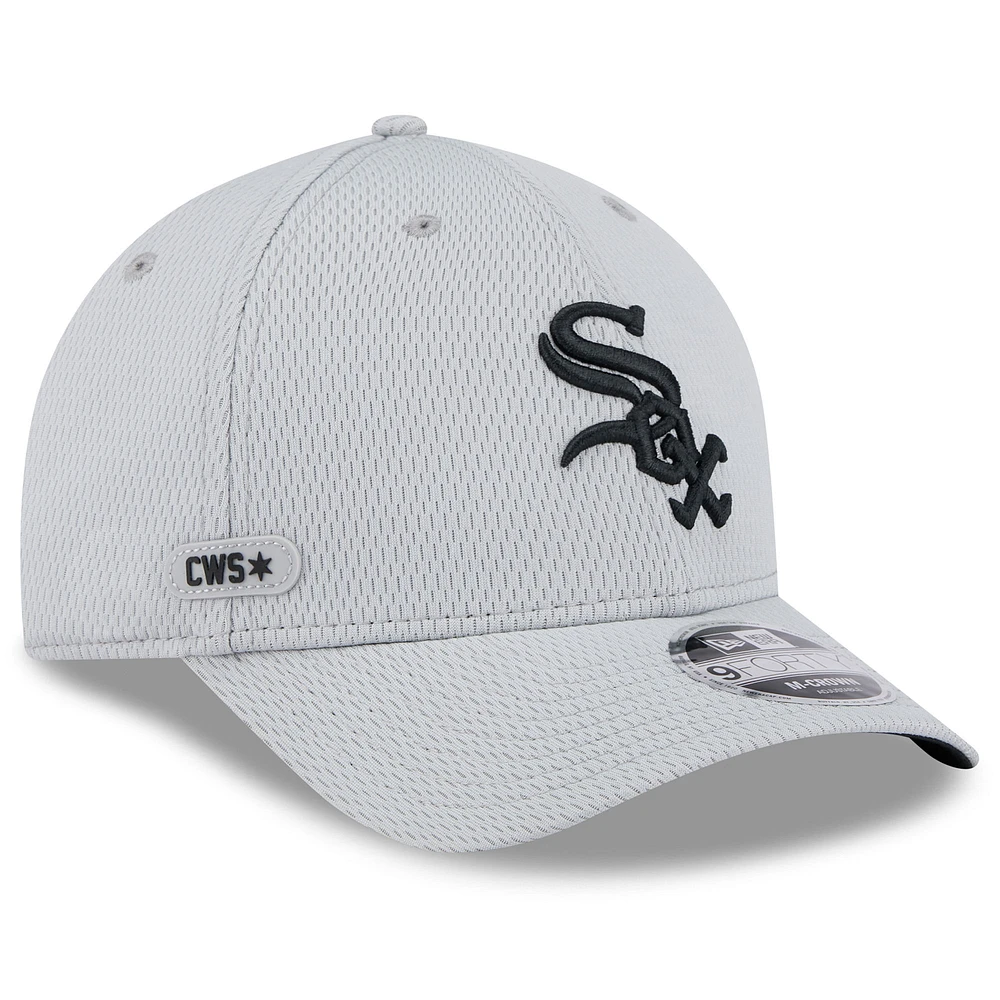 Men's New Era Chicago White Sox 2025 MLB Clubhouse 9FORTY M-Crown Adjustable Hat