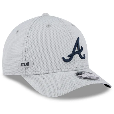 Men's New Era Atlanta Braves 2025 MLB Clubhouse 9FORTY M-Crown Adjustable Hat