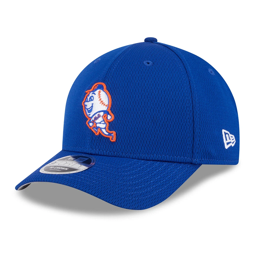 Men's New Era Royal New York Mets 2025 MLB Clubhouse 9FORTY Adjustable Hat