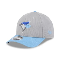 Men's New Era  Gray/Powder Blue Toronto Blue Jays 2025 Batting Practice 9FORTY M-Crown Adjustable Hat