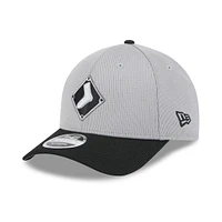 Men's New Era  Gray/Black Chicago White Sox 2025 Batting Practice 9FORTY M-Crown Adjustable Hat