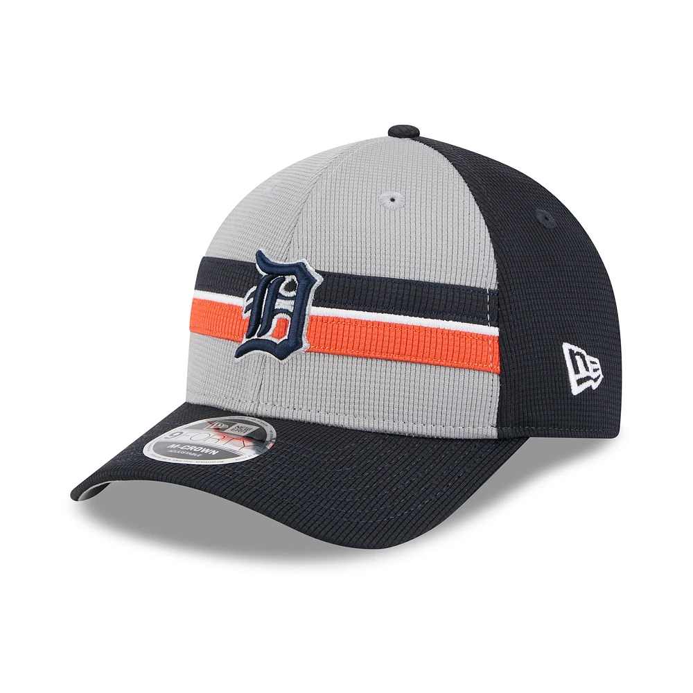 Men's New Era  Navy/Gray Detroit Tigers 2025 Batting Practice 9FORTY M-Crown Adjustable Hat