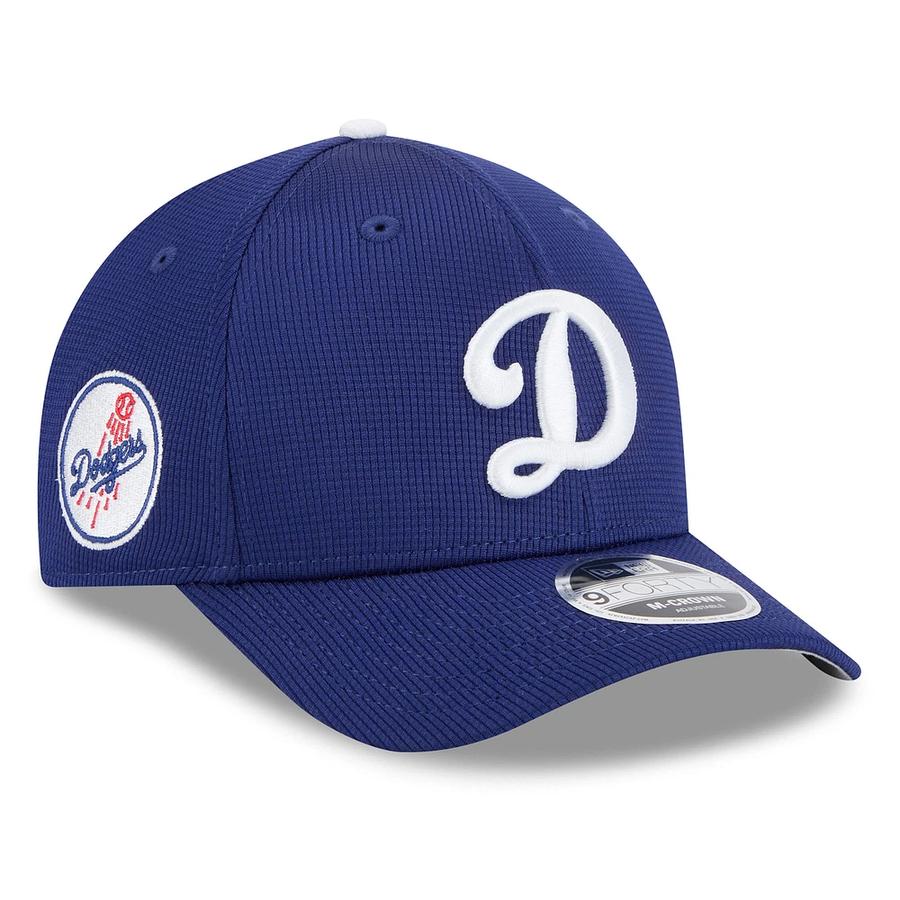 Men's New Era /Royal Los Angeles Dodgers 2025 Batting Practice 9FORTY M-Crown Adjustable Hat