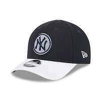 Men's New Era /Navy New York Yankees 2025 Batting Practice 9FORTY M-Crown Adjustable Hat