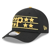 Men's New Era /Black Pittsburgh Pirates 2025 Batting Practice 9FORTY M-Crown Adjustable Hat