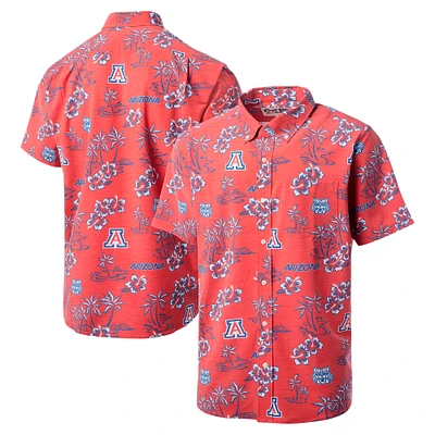 Men's Reyn Spooner Red Arizona Wildcats Classic Button-Up Shirt