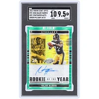 Najee Harris Pittsburgh Steelers Autographed 2021 Panini Contenders Optic Rookie of the Year Contender Green Pulsar #RYC-NHA #14/15 SGC Authenticated 9.5/10 Rookie Card