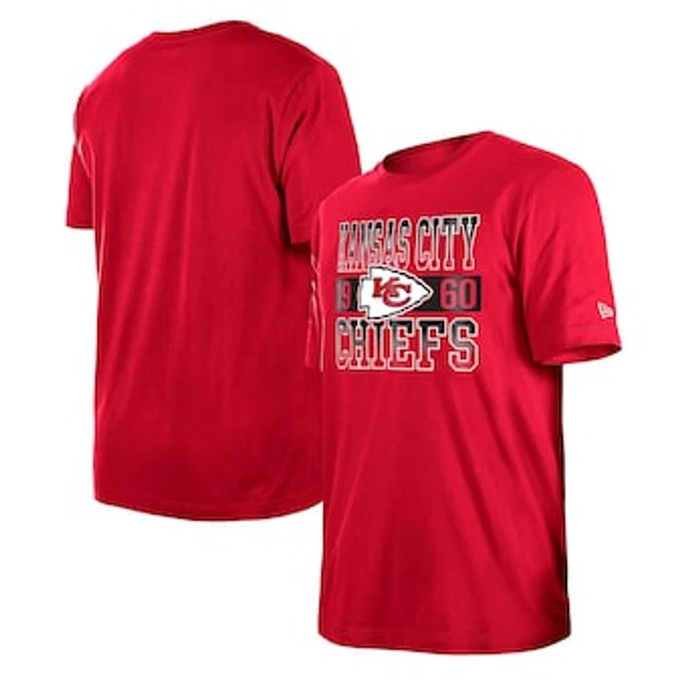 Men's New Era Red Kansas City Chiefs Team T-Shirt