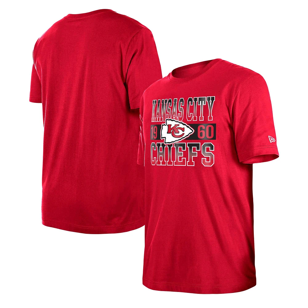 Men's New Era Red Kansas City Chiefs City Team T-Shirt