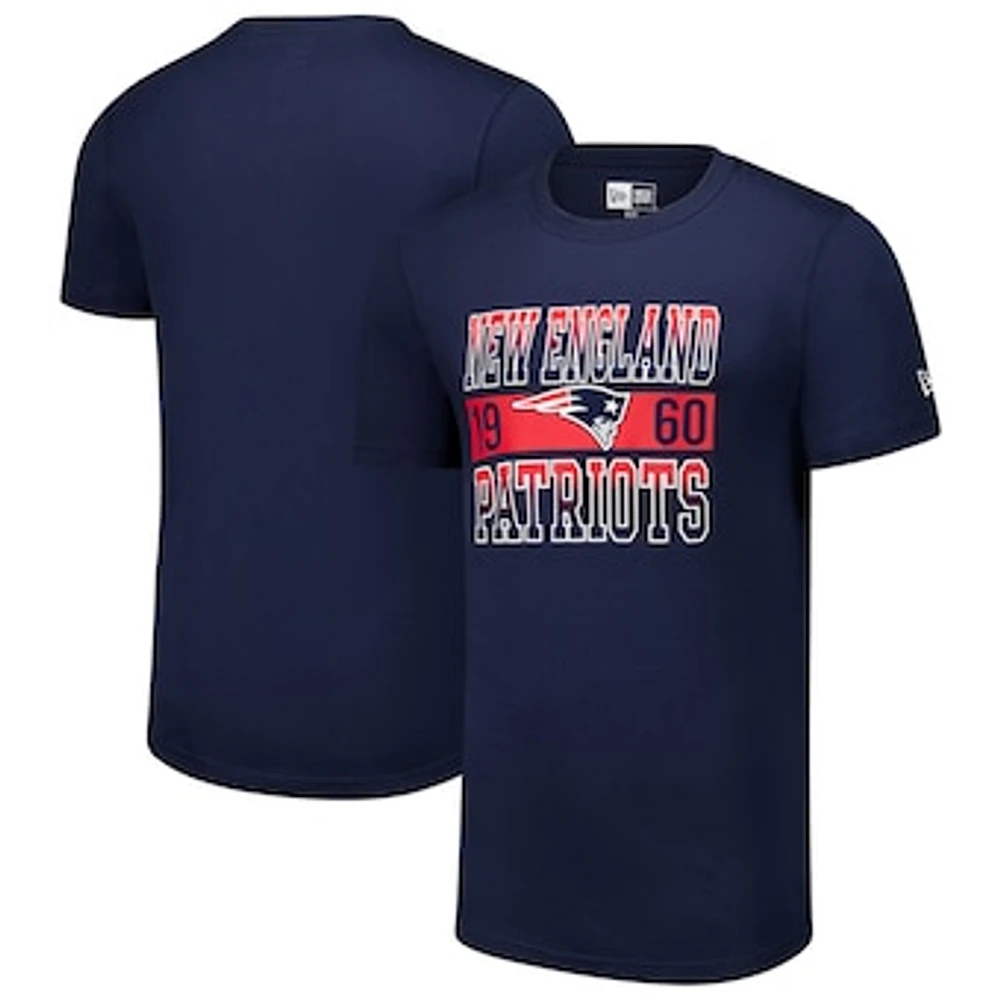 Men's New Era Navy England Patriots City Team T-Shirt