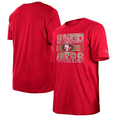 Men's New Era Scarlet San Francisco 49ers City Team T-Shirt