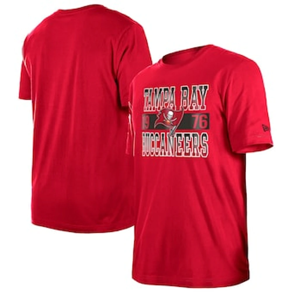 Men's New Era Red Tampa Bay Buccaneers City Team T-Shirt