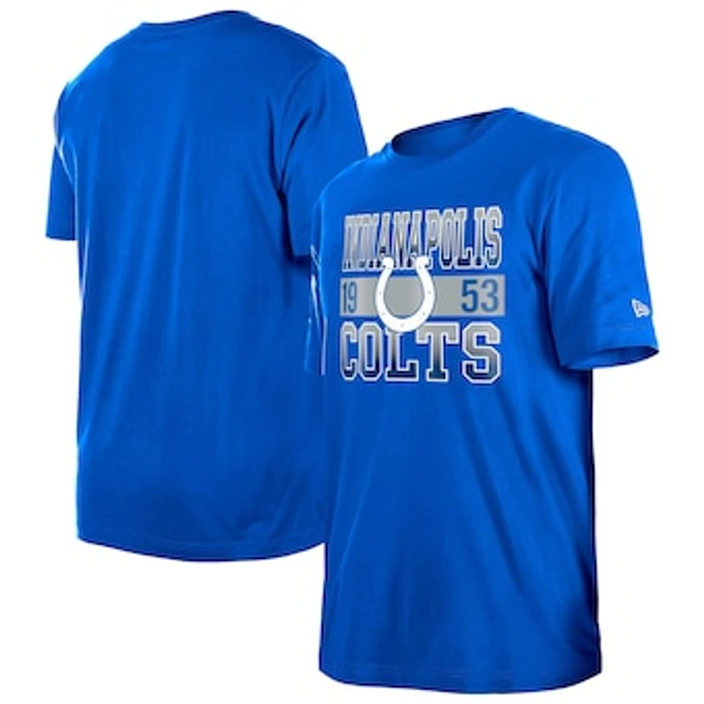 Men's New Era Royal Indianapolis Colts City Team T-Shirt