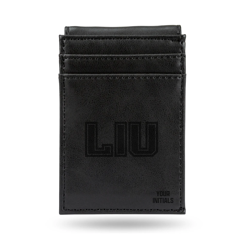 LIU Sharks Personalized Front Pocket Wallet