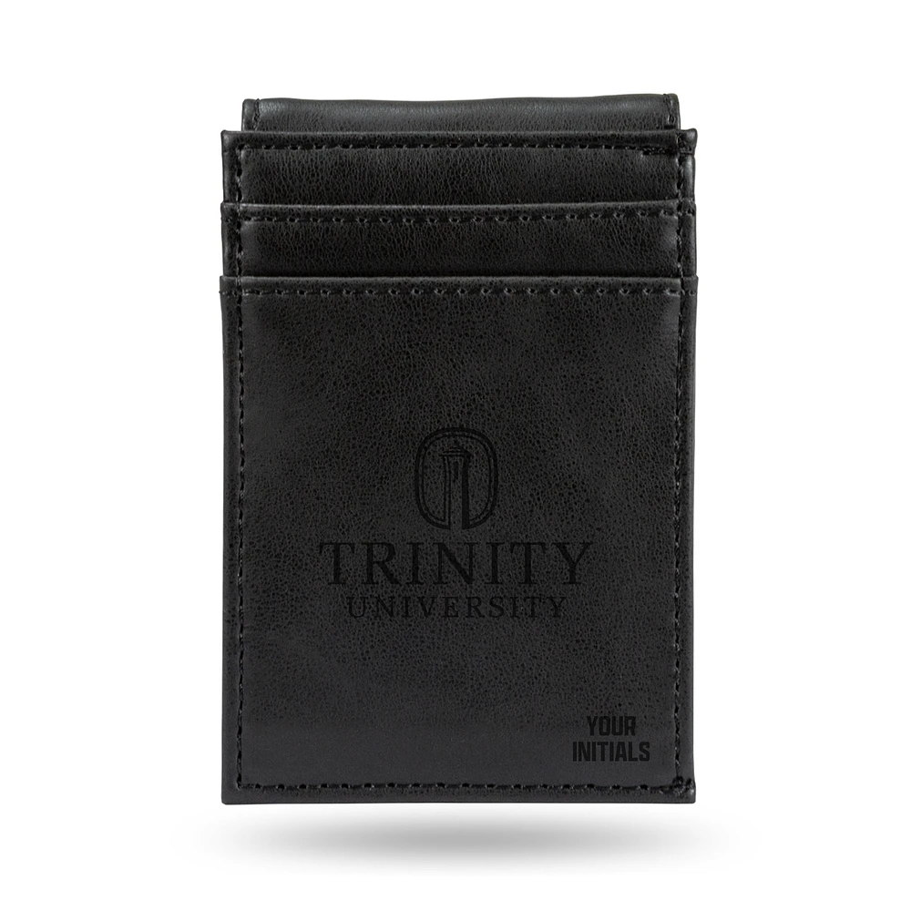 Black Trinity Tigers Personalized Front Pocket Wallet