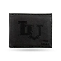 Black Lindenwood Lions Personalized Billfold Wallet