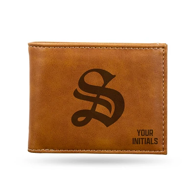 Brown Sewanee Tigers Personalized Billfold Wallet