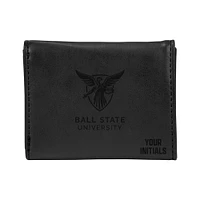 Ball State Cardinals Personalized Trifold Wallet