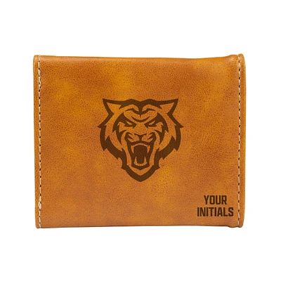 Brown Idaho State Bengals Personalized Trifold Wallet