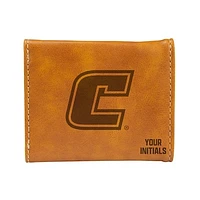 Brown Tennessee Chattanooga Mocs Personalized Trifold Wallet