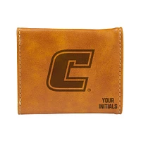 Brown Tennessee Chattanooga Mocs Personalized Trifold Wallet
