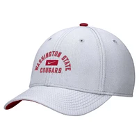 Men's Nike White Washington State Cougars Rise Flex Hat