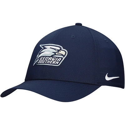 Men's Nike Navy Georgia Southern Eagles 2024 Sideline Club Adjustable Hat