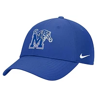 Men's Nike Royal Memphis Tigers 2024 Sideline Club Adjustable Hat
