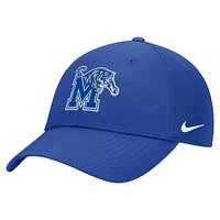 Men's Nike Royal Memphis Tigers 2024 Sideline Club Adjustable Hat