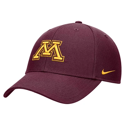 Youth Nike Maroon Minnesota Golden Gophers 2024 Sideline Club Adjustable Hat